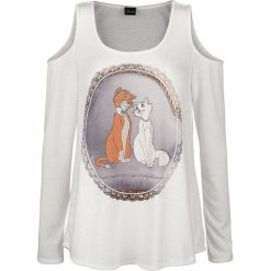 Aristocats Duchess and Thomas O'Malley Bluza damska biały (Old White). Białe bluzy damskie marki Aristocats, xl, z nadrukiem, z materiału, bez rękawów, bez kaptura. Za 62,90 zł.