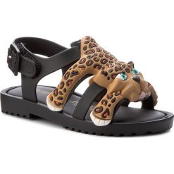 Sandały dziewczęce: Sandały MELISSA – Mini Melissa Flox + Jeremy Sco 31933 Black/Yellow 51565