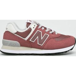 New Balance - Buty WL574CRC. Szare buty sportowe damskie marki New Balance, z materiału. W wyprzedaży za 299,90 zł.