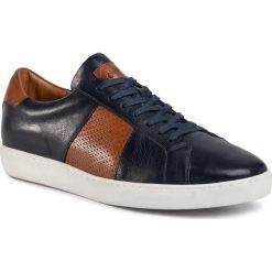 Sneakersy GINO ROSSI - MI07-A972-A801-01 Navy. Niebieskie sneakersy męskie Gino Rossi, bez zapięcia. W wyprzedaży za 189,99 zł.