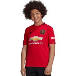 Koszulka chłopięca Manchester Fc Home Jsy Y czerwona r. 128cm (DW4138). Czerwone t-shirty chłopięce Adidas, bez wzorów, bez rękawów. Za 237,47 zł.