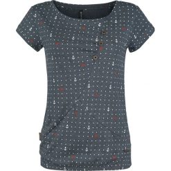 Bluzki damskie: Alife and Kickin Zoe B Shirt Koszulka damska odcienie niebieskiego