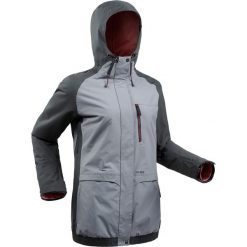 Kurtka snowboardowa i narciarska SNB JKT 100 damska. Czerwone kurtki damskie DREAMSCAPE, xs, bez wzorów, z poliesteru, bez kaptura, narciarskie. Za 219,99 zł.