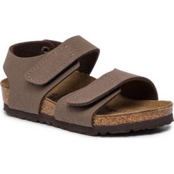 Sandały BIRKENSTOCK - Palu Kids Bs 1014365 Mocca. Pomarańczowe sandały chłopięce Birkenstock, ze skóry ekologicznej, bez zapięcia. Za 219,00 zł.