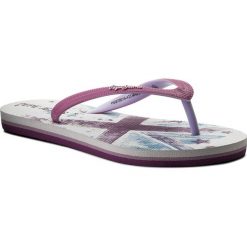 Japonki PEPE JEANS - Beach Stars Girl PGS70019 Violet 433. Fioletowe sandały dziewczęce Pepe Jeans, z jeansu, bez zapięcia. Za 85,00 zł.