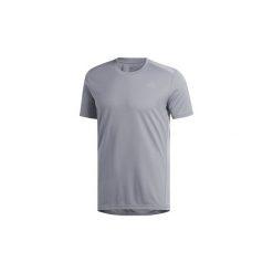 T-shirty z krótkim rękawem adidas Own the Run Tee. Szare koszulki męskie Adidas, m, bez wzorów, bez kołnierzyka, krótkie. Za 129,00 zł.