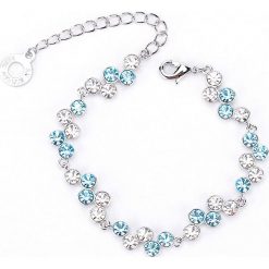 Bransoletki damskie: Bransoletka z kryształkami Swarovski