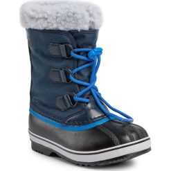 Śniegowce SOREL - Yoot Pac Nylon NY1962 Collegiate Navy/Super Blue 465. Niebieskie śniegowce chłopięce Sorel, bez zapięcia. W wyprzedaży za 259,00 zł.