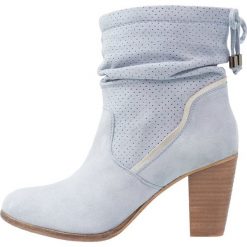 Botki damskie lity: SPM GIOVANNA Botki light blue/silver/metallic