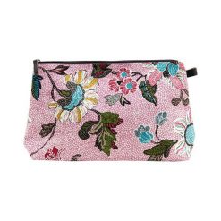 Ceannis Kosmetyczka Flower Linen różowy w kwiaty female różowy/ze wzorem M. Różowe kosmetyczki damskie Ceannis, w kwiaty. Za 119,00 zł.