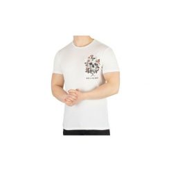 T-shirty z krótkim rękawem Religion CAMISETA PARA HOMBRE. Białe t-shirty męskie Religion, xl, bez wzorów, bez kołnierzyka, krótkie. Za 229,03 zł.