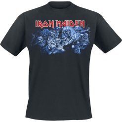 T-shirty męskie: Iron Maiden Wasted years T-Shirt granatowy