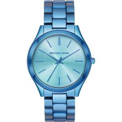 Zegarek MICHAEL KORS - Runway MK4390 Blue/Muticolor. Niebieskie zegarki damskie Michael Kors. Za 1149,00 zł.