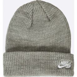 Nike Sportswear - Czapka. Szare czapki męskie Nike Sportswear, na zimę, bez wzorów, z dzianiny. Za 79,90 zł.