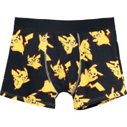 Bokserki męskie: Pokemon Pikachu – Allover Bokserki czarny