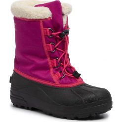 Śniegowce SOREL - Youth Cumberland NY1964 Deep Blush/Rouge Profond 684. Różowe śniegowce dziewczęce Sorel, bez zapięcia. W wyprzedaży za 219,00 zł.