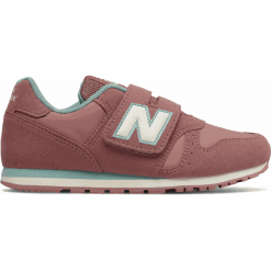 New Balance KV373NTY. Brązowe buciki niemowlęce New Balance, na lato, z materiału, bez zapięcia. W wyprzedaży za 149,99 zł.