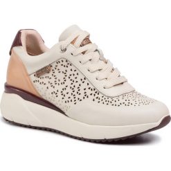 Sneakersy PIKOLINOS - W6Z-6869C1 Nata. Brązowe półbuty damskie Pikolinos, ze skóry. Za 519,00 zł.