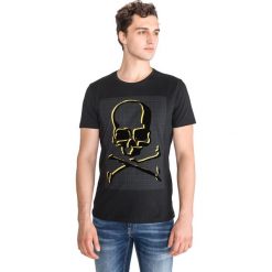Antony Morato Koszulka Czarny. Czarne t-shirty męskie Antony Morato, l, z nadrukiem, z bawełny, bez kołnierzyka, krótkie. Za 171,95 zł.