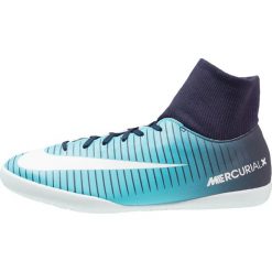 Nike Performance MERCURIALX VICTORY 6 DF IC Halówki thunder blue/glacier blue/gamma blue. Niebieskie buty skate męskie marki Nike Performance, z gumy, do piłki nożnej. W wyprzedaży za 209,25 zł.