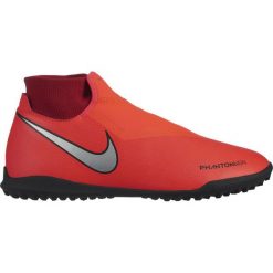 Buty piłkarskie Nike Phantom Vsn Academy Df Tf M AO3269-600. Czerwone buty sportowe męskie Nike, ze skóry, na sznurówki, do piłki nożnej. W wyprzedaży za 359,00 zł.
