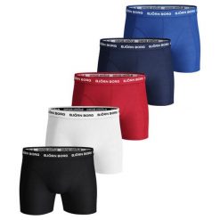 Björn Borg pięciopak bokserek męskich Shorts Noos Solids XL wielokolorowe. Bokserki męskie Björn Borg, bez wzorów. Za 269,00 zł.