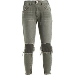 Jeansy damskie: One Teaspoon SUPER KHAKI HIGH WAIST FREEBIRDS SKINNY PANT Jeans Skinny Fit super khaki