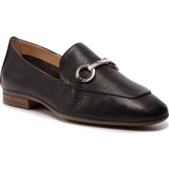 Lordsy UNISA - Durito 19 Sty Black. Czarne półbuty damskie Unisa, ze skóry, bez obcasa, na obcasie. W wyprzedaży za 259,00 zł.