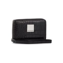 ACCCESSORIES 1W1-008-AW19. Czarne portfele damskie ACCCESSORIES, bez wzorów, ze skóry ekologicznej. Za 39,99 zł.