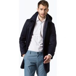 Płaszcze męskie: Finshley & Harding London – Płaszcz męski, niebieski