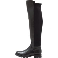 KIOMI Muszkieterki black. Czarne buty zimowe damskie KIOMI, z materiału. Za 549,00 zł.