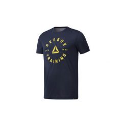 T-shirty z krótkim rękawem Reebok Sport Koszulka GS Training Speedwick. Czarne koszulki męskie Reebok Sport, s, bez wzorów, sportowe, bez kołnierzyka, z krótkim rękawem, krótkie. Za 89,95 zł.