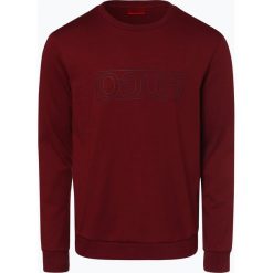 HUGO - Męska bluza nierozpinana – Dicago-U6, czerwony. Czerwone bluzy męskie HUGO, m, z nadrukiem, bez kołnierzyka, bez rękawów, bez kaptura. Za 429,95 zł.