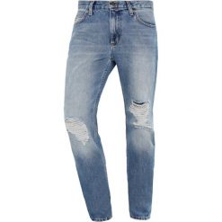 Lee RIDER Jeansy Slim Fit trashed stone. Szare rurki męskie Lee. W wyprzedaży za 230,30 zł.