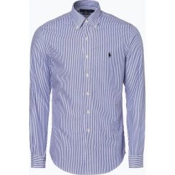Polo Ralph Lauren - Koszula męska – Slim Fit, niebieski. Niebieskie koszule męskie Polo Ralph Lauren, xl, w paski, eleganckie, polo, bez rękawów. Za 499,95 zł.