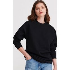 Gładka bluza - Czarny. Czarne bluzy damskie Reserved, s, bez wzorów, bez rękawów, bez kaptura. Za 99,99 zł.