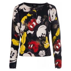 Desigual Sweter Damski Flynn M Czarny. Czarne swetry damskie Desigual, m, bez wzorów, eleganckie, bez rękawów, bez kaptura. W wyprzedaży za 377,00 zł.