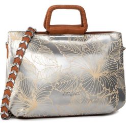 Torebka DESIGUAL - 20SAXP77 2032. Szare torebki klasyczne damskie Desigual, bez wzorów, ze skóry ekologicznej, klasyczne, bez dodatków. Za 349,00 zł.