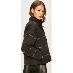 Twinset - Kurtka. Czarne kurtki damskie Twinset, s, bez wzorów, z poliesteru, krótkie, bez kaptura. W wyprzedaży za 449,90 zł.