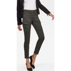 G-Star Raw - Spodnie. Spodnie damskie G-Star RAW, bez wzorów, z bawełny, retro. W wyprzedaży za 299,90 zł.