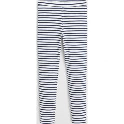 Mango Kids - Legginsy dziecięce 110 - 164 cm. Niebieskie spodnie dziewczęce Mango Kids, bez wzorów, z elastanu. Za 35,90 zł.