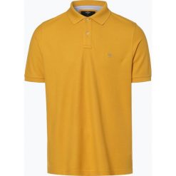 Fynch-Hatton - Męska koszulka polo, beżowy. Brązowe koszulki męskie Fynch-Hatton, m, z haftami, z bawełny, klasyczne, polo, bez rękawów. Za 139,95 zł.