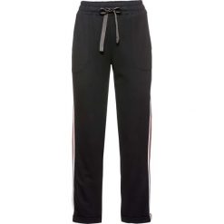 Spodnie dresowe bonprix czarny. Czarne spodnie dresowe damskie marki bonprix, z dresówki. Za 109,99 zł.