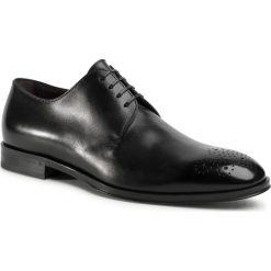 Półbuty BOSS - T-Legend 50427070 10193666 01 Black 001. Czarne buty wizytowe męskie Boss, ze skóry, bez zapięcia. Za 2189,00 zł.