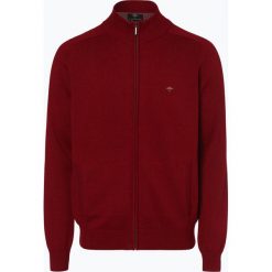 Fynch Hatton - Kardigan męski, czerwony. Czerwone kardigany damskie marki Fynch-Hatton, m, z haftami, z bawełny. Za 279,95 zł.