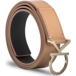 Paski damskie: Pasek Damski CALVIN KLEIN BLACK LABEL – Ck Logo Belt 3.5 K60K602141 100 230