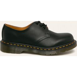 Dr. Martens - Półbuty skórzane 1461 Black Nappa. Czarne mokasyny damskie Dr. Martens, ze skóry, na obcasie. Za 649,90 zł.