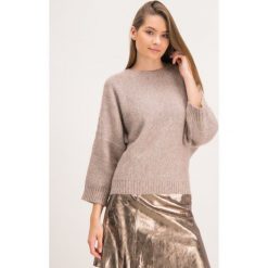 Sweter MAX&Co. 63648719. Brązowe swetry damskie MAX&Co., s, bez wzorów, klasyczne, bez rękawów, bez kaptura. W wyprzedaży za 389,00 zł.
