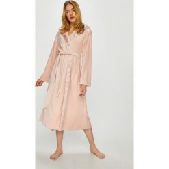 Dkny - Szlafrok. Szare szlafroki kimona damskie DKNY, m, z dzianiny. W wyprzedaży za 399,90 zł.