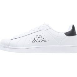 Kappa Tenisówki i Trampki white/black. Białe trampki męskie Kappa, ze skóry ekologicznej. Za 169,00 zł.